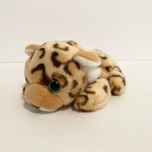 Russ Petooties Leopard Cat Plush Cheetah Spots Mini 5” Stuffed Animal Toy
